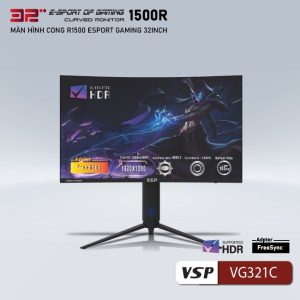 Màn hình cong VSP FHD 32inch ESport Gaming VG321C